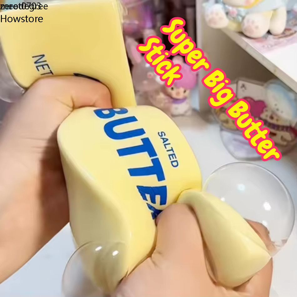 Squishy Jumbo Butter Slow Rising , Brinquedo Mole De Espuma Grande De 9.5 Polegadas Para Alívio Do Estresse , Squishies