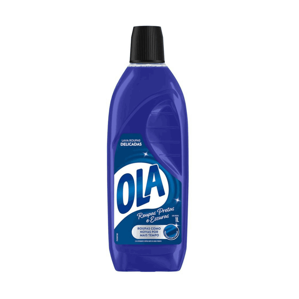 Sabao Liquido Ola Roupas Pretas Escuras 1l