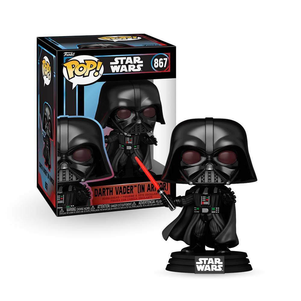 Boneco Funko Pop! Star Wars - Darth Vader Com Sabre De Luz