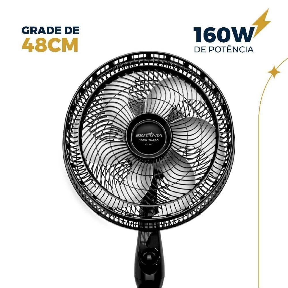 Ventilador Britania Coluna Maxx Force 6 Pas 127V BVC41A (33011209) · foto 2