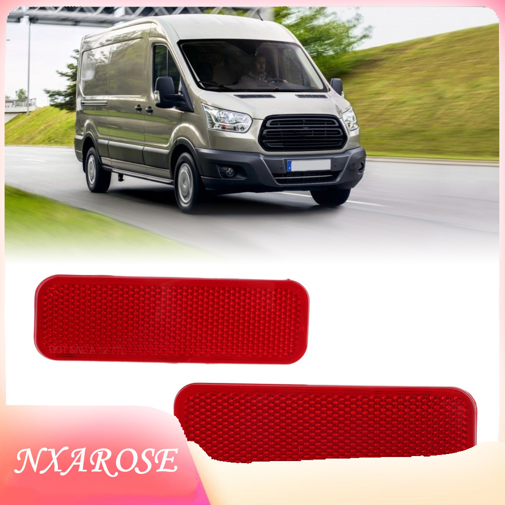 Nxarose-br Faixa refletora do pára-choque traseiro Qiilu para Tourneo - Tail Fit Connect