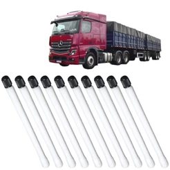 Kit 10 Bico Prolongador Rígido Plástico 170mm P/ Roda Caminhao Carretas Uso Profissional Vedação Segura