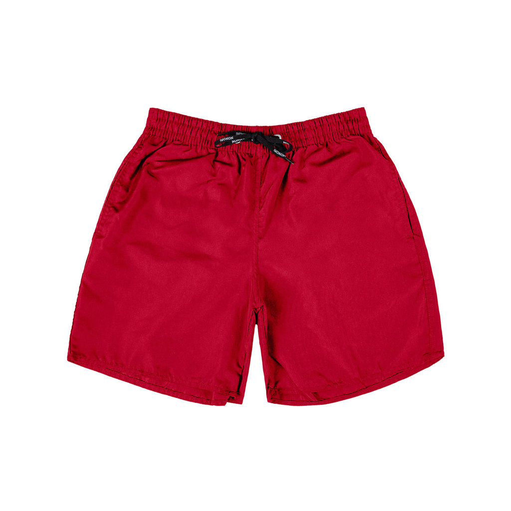 Bermuda Masculina Em Tactel Com Bolsos Select Vermelho