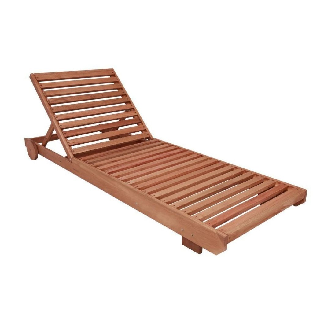 Conjunto de Móveis Sofa, 2 Poltronas, Mesa e 2 Espreguiçadeiras Madeira Maciça Marrom · foto 2