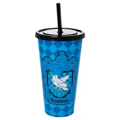Copo Harry Potter Tampa Canudo 700 ml Plasútil