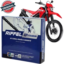 Kit Relação TRAÇÃO RELAÇÃO HONDA XR300 Tornado 2024 2025 Riffel Sem Retentor