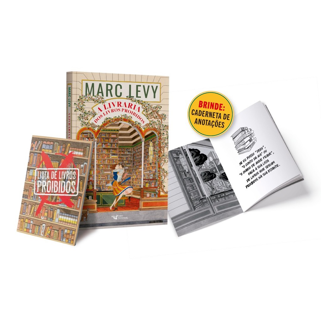 Livro A livraria dos livros proibidos - ESTBH LIVROS NOVOS