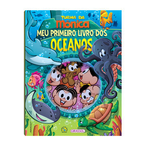 Livro Turma da Mônica - Meu primeiro livro dos oceanos - Livros Sorocaba