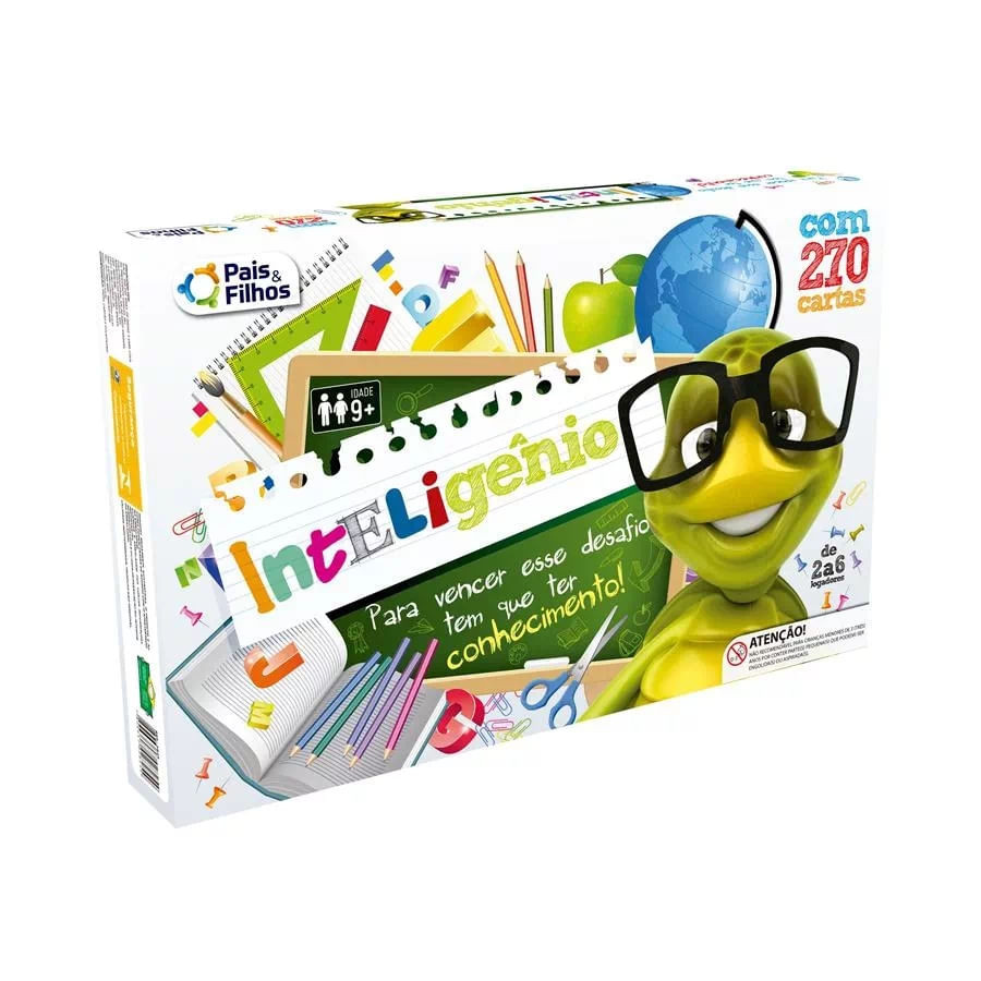 Jogo de Tabuleiro - Inteligênio - Pais & Filhos em Oferta na Shopee