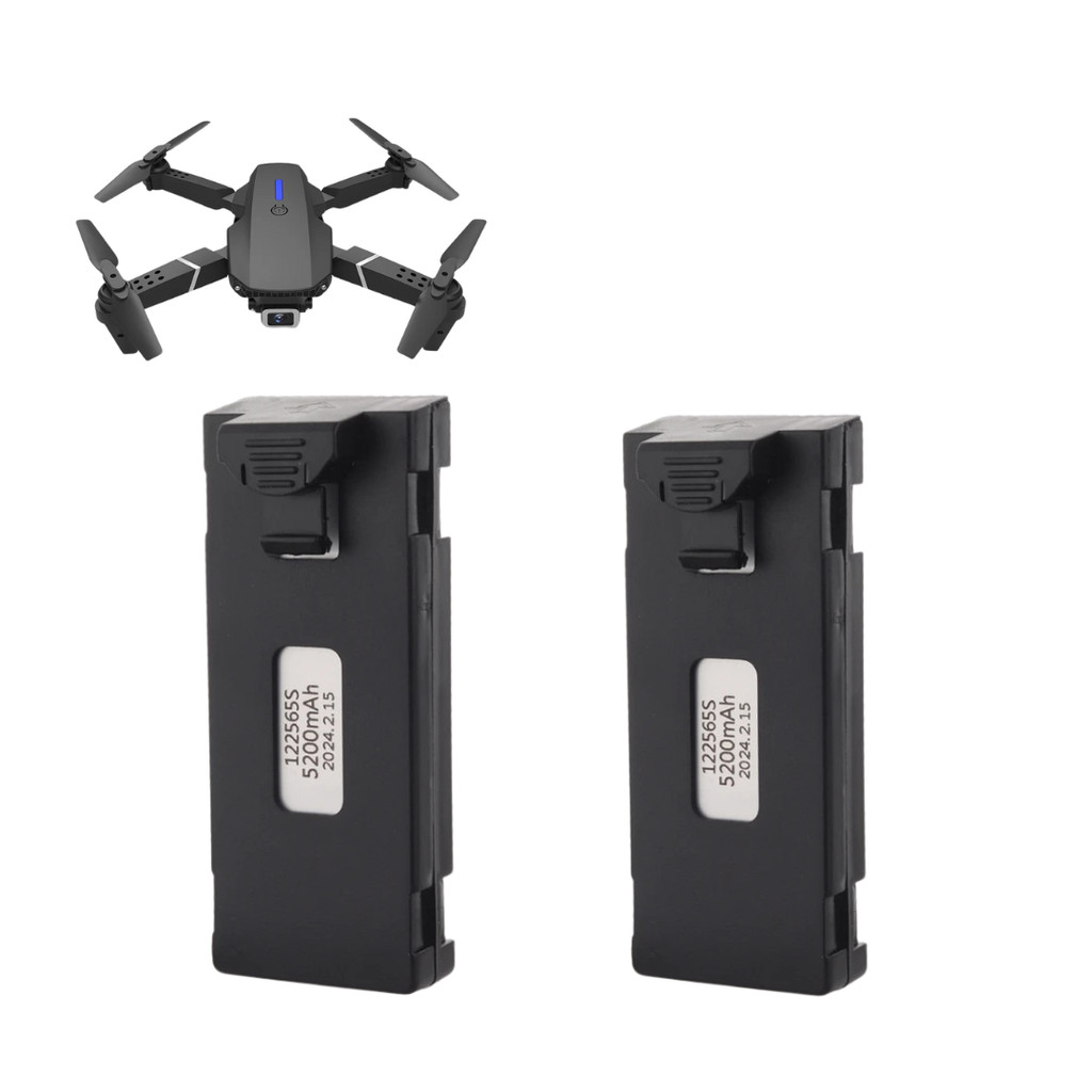 Kit 2 Baterias 1800mAh – Compatível com E88, E99, K6, K10, K11, K12, K16, V88, GT5, M5 e XS9