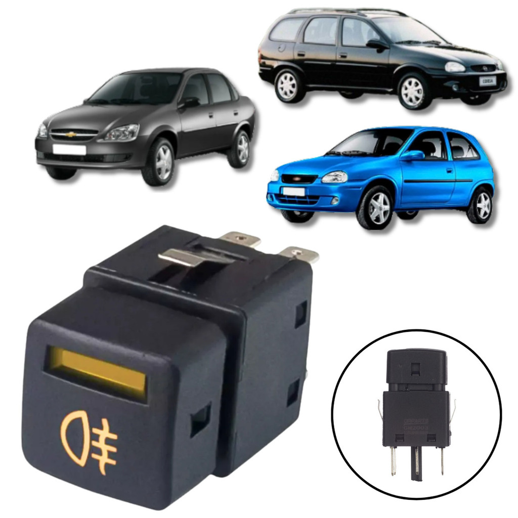Botão Interruptor Farol de Milha Corsa Original Gm: Onde Comprar | BuscaProdutos