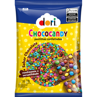 Confeti Chococandy Colorido Dori – Pacote 1kg em Oferta na Shopee