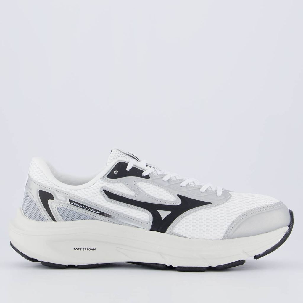 Tênis Mizuno Hawk LS Branco e Preto