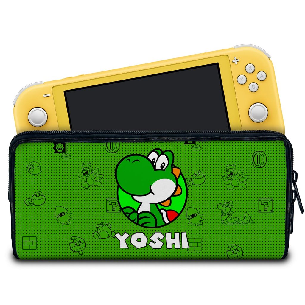 Case Para Nintendo Switch Lite Bolsa Estojo - Yoshi