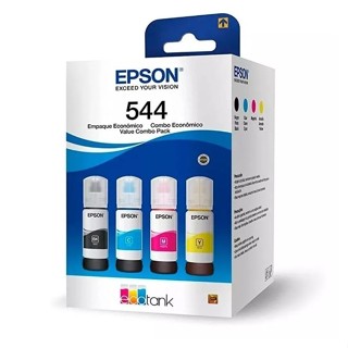 BOX COM 04 UNIDADES DE TINTA T544 L3110 L320 L3250, ORIGINAIS, SELADAS E LACRADAS. PROMOCAO em Oferta na Shopee
