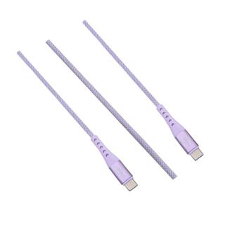 Cabo USB-C para USB-C 1,2 m, Originais iPlace, Lilás em Oferta na Shopee