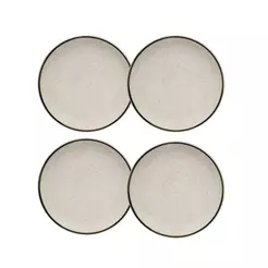Jogo De 4 Pratos Sobremesa 20 Cm Oxford Unni Brisa