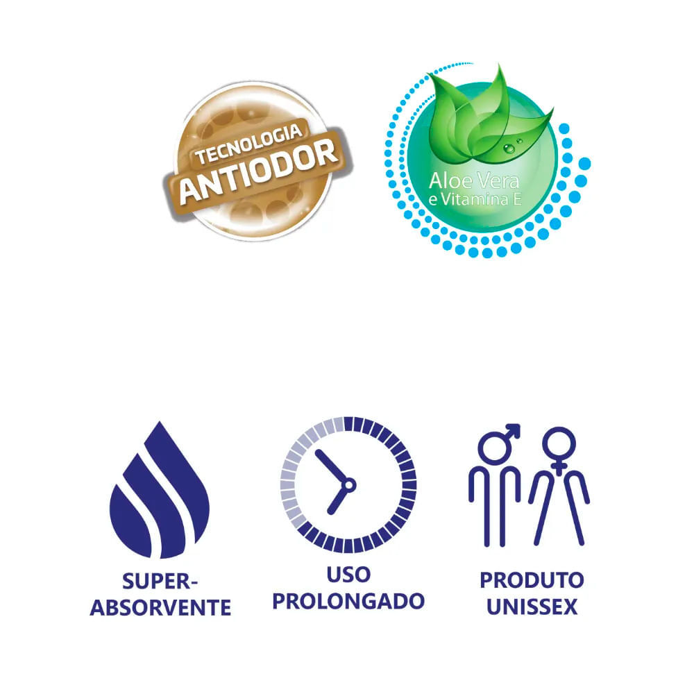 Detalhes do Fralda Geriátrica Safety Confort Tamanho G com 30 Unidades Descartáveis