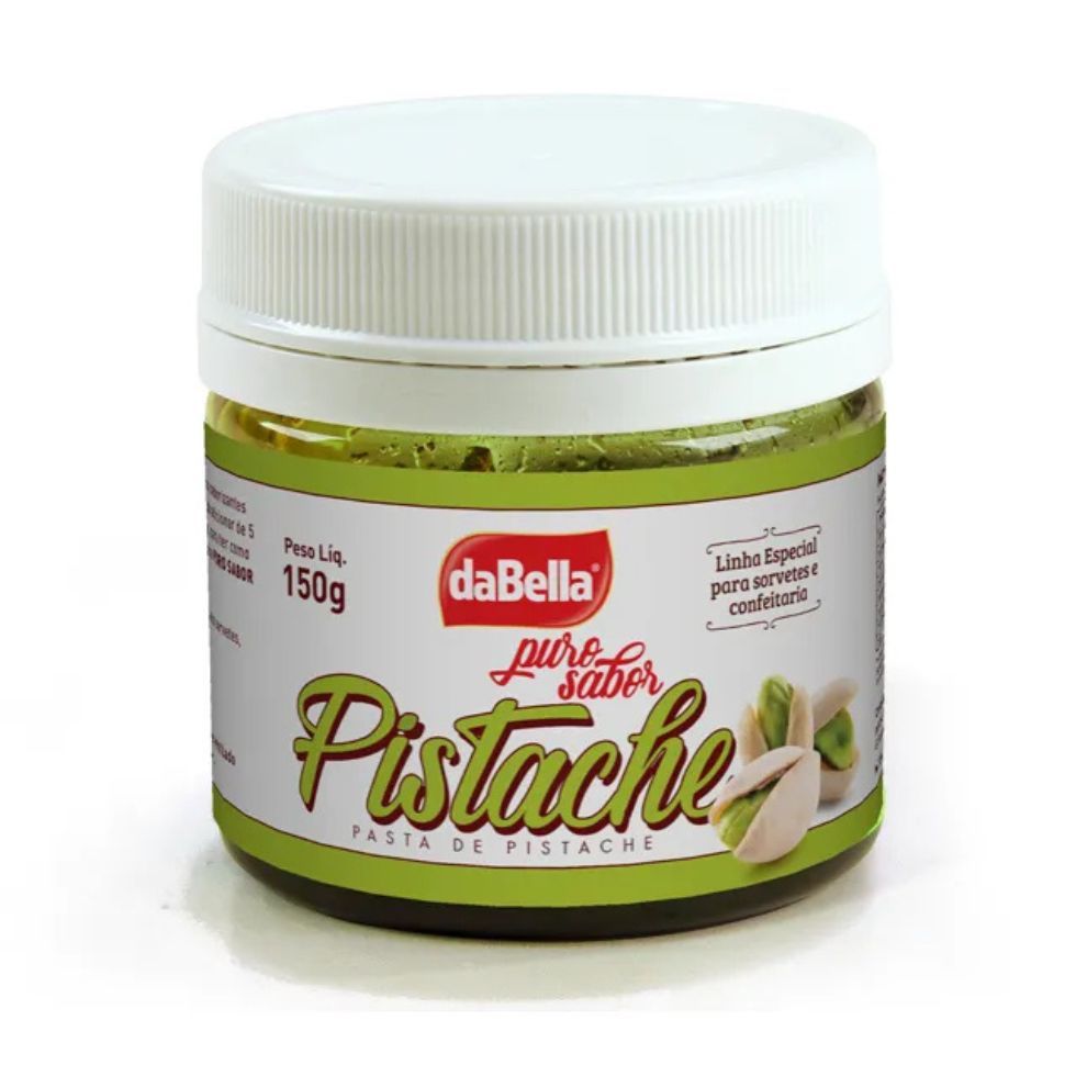 Pasta Saborizante Concentrada Pistache 150g Dabella Puro Sabor em Oferta na Shopee