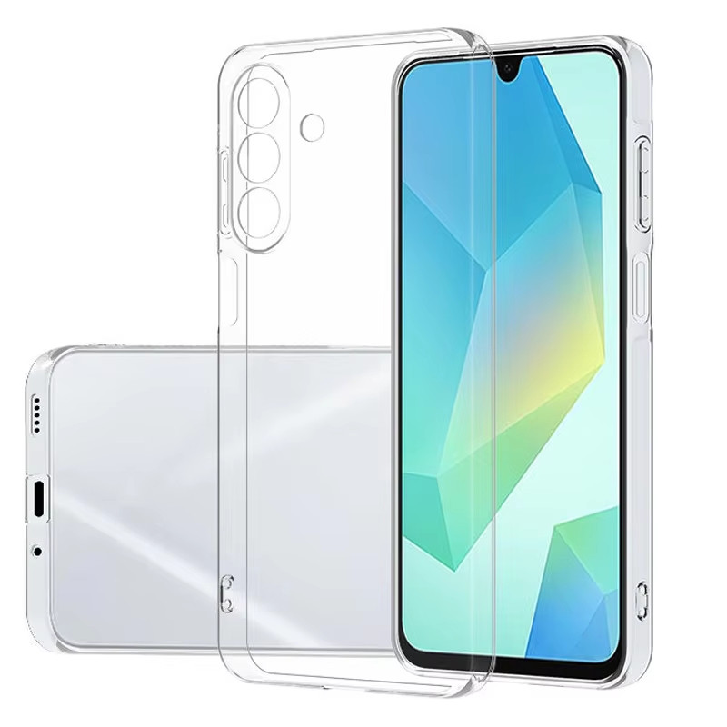 Capa De Telefone Transparente De Silicone Para Samsung Galaxy A05 A05S A15 A25 A35 A55 A04 A04S A14 A24 A34 A54 5G Prote