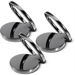 3 Suportes de Anel para Celular, 360 °   Suporte Giratório para Celular, Anel de Apoio Autoadesivo para Montagens Magnét