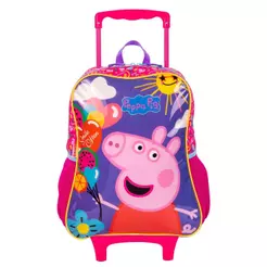 Mochilete Grande Peppa - Colorido