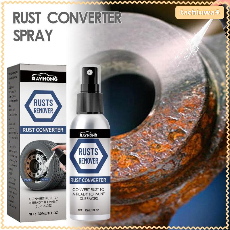 [Tachiuwa3] Spray Conversor De Ferrugem 30ml Produto Profissional De Remoção Para Peças De Aço De Carro , Parafusos E Ju