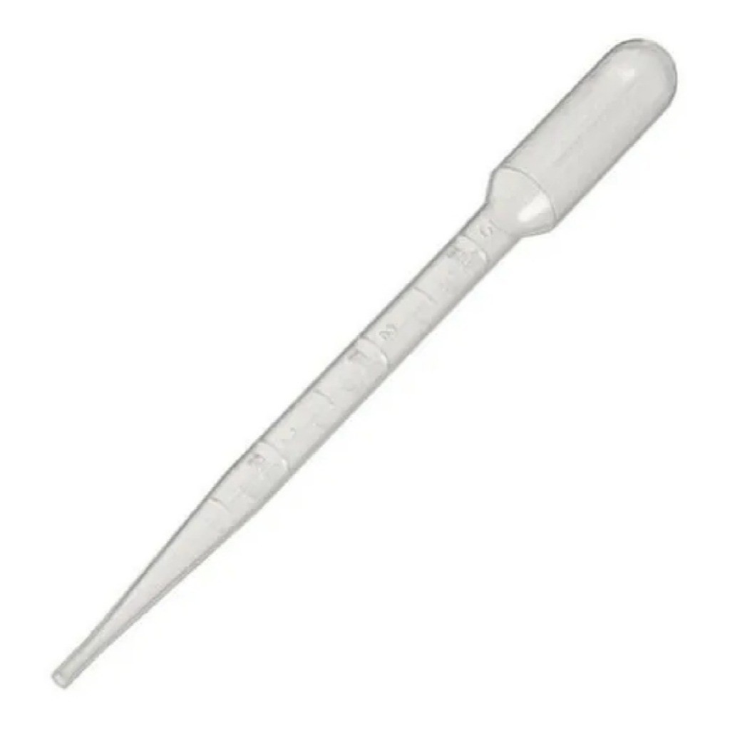 PIPETA PASTEUR 3ML - 1 UNIDADES