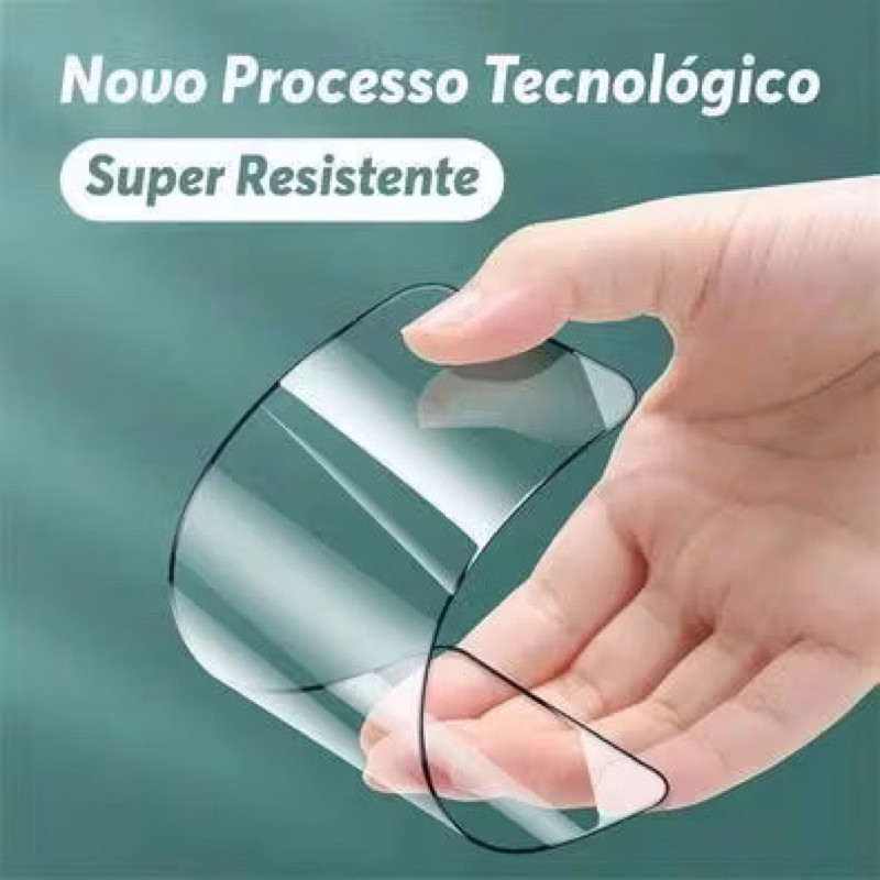 Película Cerâmica 9D 3D Samsung Gel Hidrogel Flexível A04 A04S A04E A14 A41 A42 A34 A54 2k25