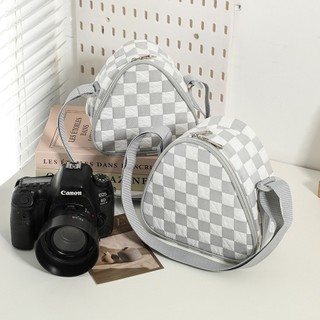 Bolsa para câmera digital portátil, bolsa para câmera Micro SLR, capa protetora, à prova de choque, bolsa de armazenamen
