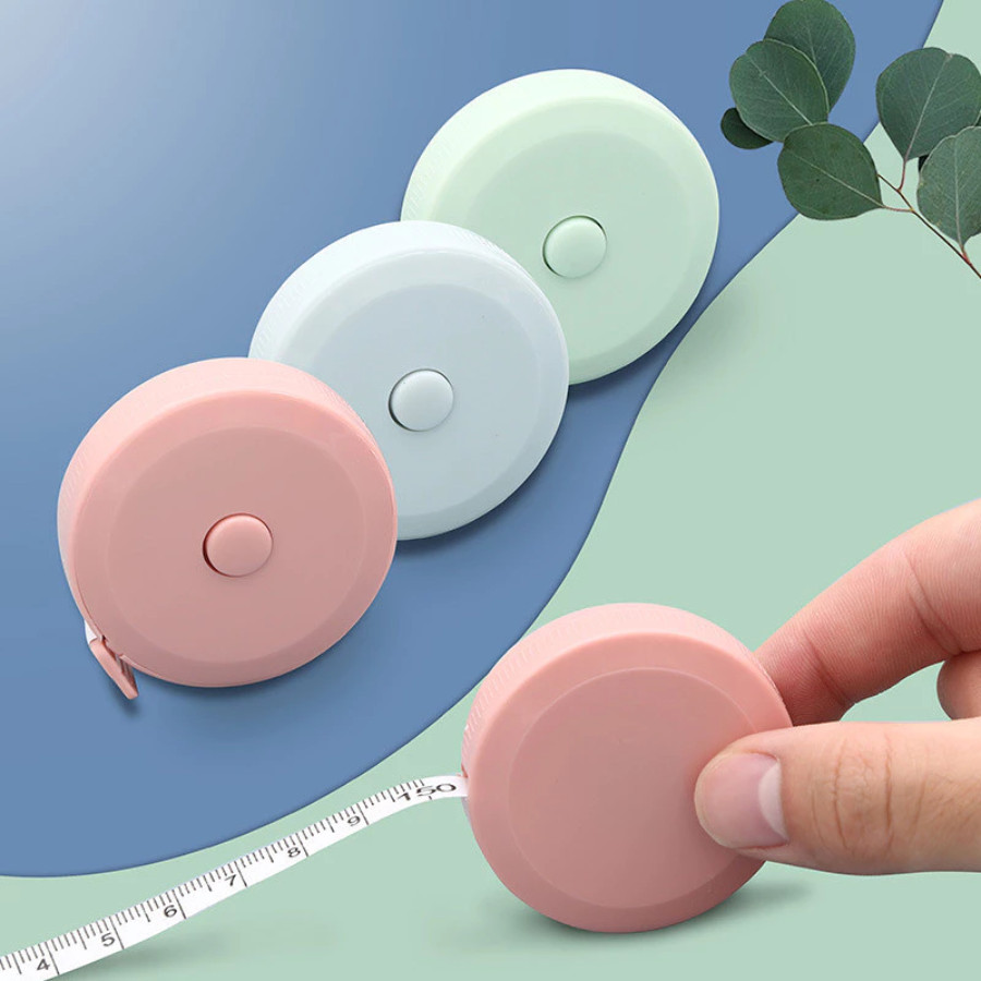 Fita Métrica Fofa Portátil Mini Régua Macia Para Medir Tamanhos De Cintura E Roupas 60cm