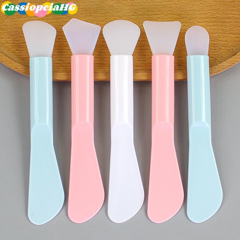 (Cassiopeiahg) Pincel Aplicador De Máscara De Silicone De Ponta Dupla Sti E Raspador De Mistura Facial Flexível Para Cre
