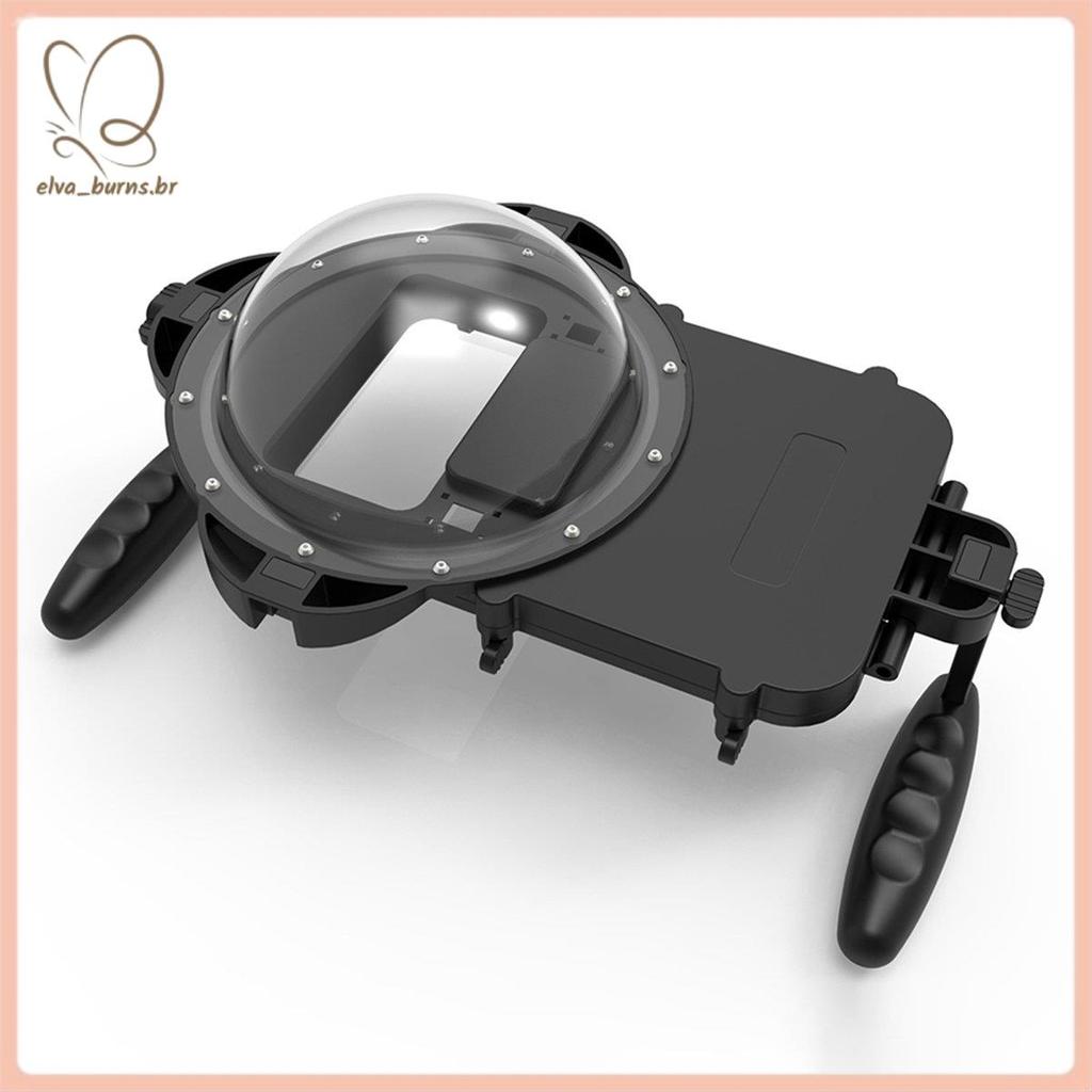 [elva_burns.br] Caixa De Mergulho Portátil Para Dome 4.5-7.0 Polegadas Telefone Universal Smartphone HD Filtro De Transm