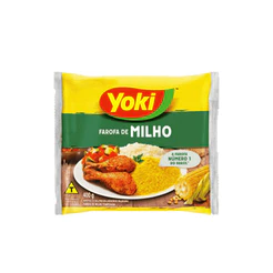 Yoki Farofa de Milho Temperada 400g