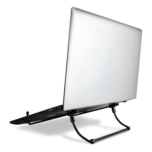 Suporte Notebook Ajustável Dobrável Reliza Ergonômico Aço Antiderrapante 10 à 17 Polegadas Universal