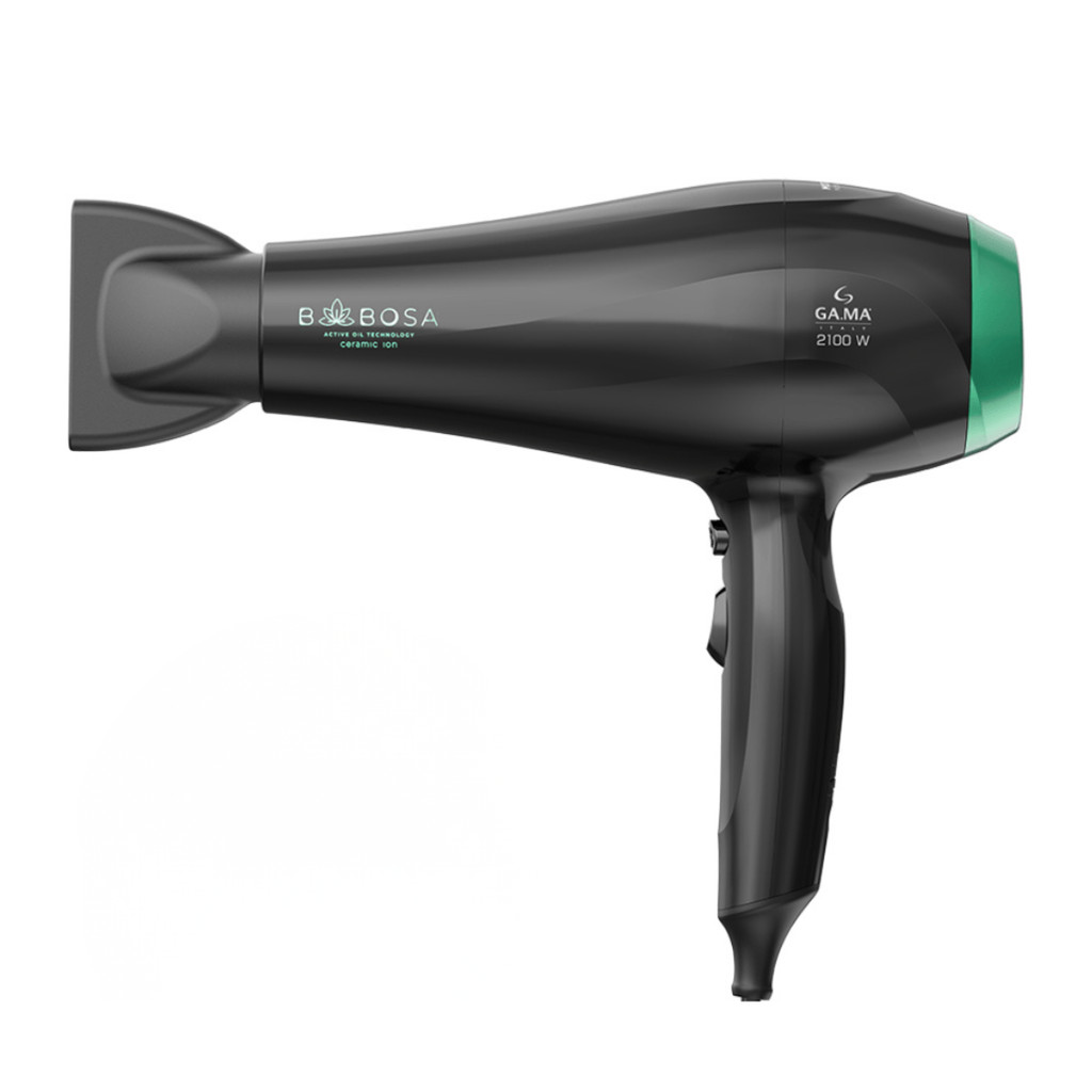 SECADOR DE CABELO BABOSA 3 TEMPERATURAS CERAMIC ÍON 2100W 127V PRETO