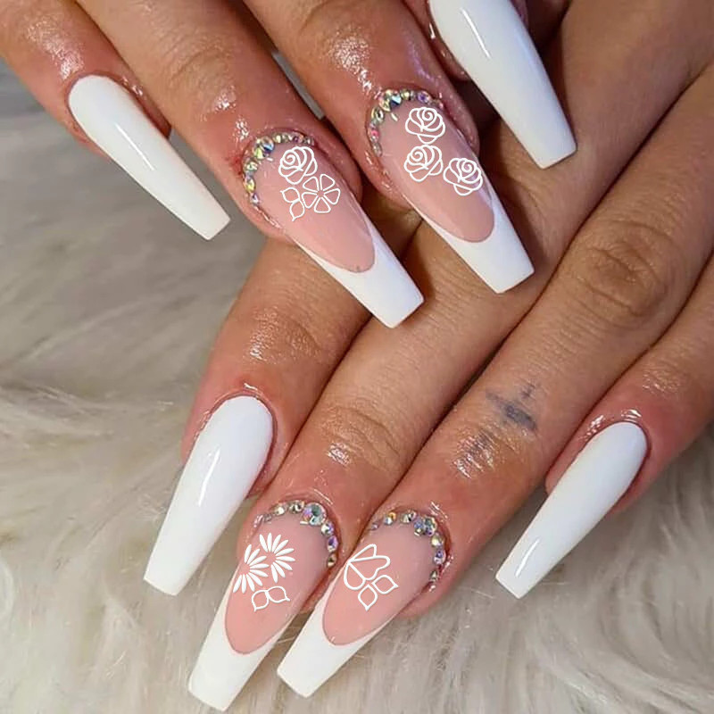 6/10pcs Caneta Profissional Para Carimbo De Arte Em Unhas-Modelo 3d De Margarida/Estrela/Borboleta/Coração Ferramenta Pi — imagem 2 de 2