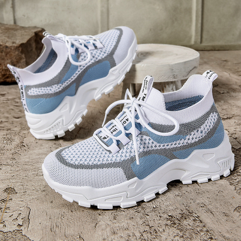 Sapatos femininos populares primavera novo estilo sola macia leve papai sapatos femininos sapatos tamanho grande tênis r