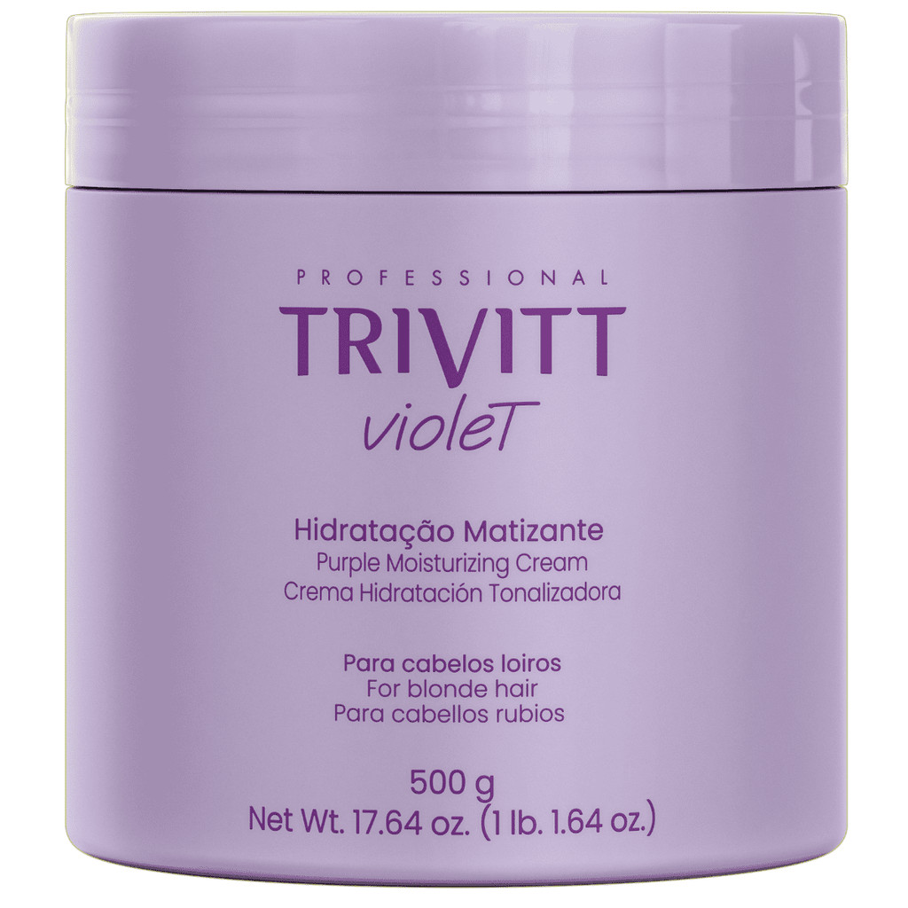 Hidratação Matizante Trivitt Violet Itallian Hairtech 500g