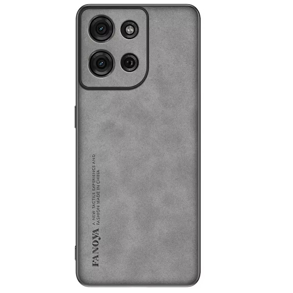 Capa Capinha Luxury Leather Couro Carmuça Para Motorola Edge 60 / Edge 60 Fusion