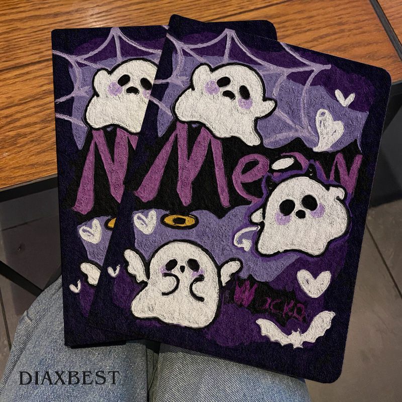 Capa Fantasma Travesso Silicone Para Samsung Galaxy Tab A9 A9+ S6 Lite S7 S8 S9