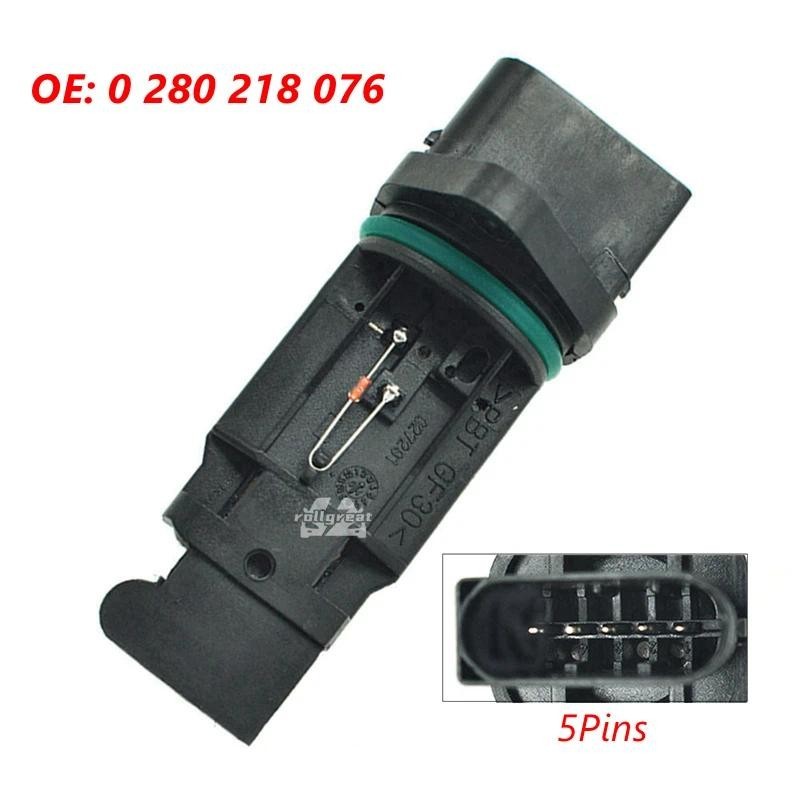 0280218076 Sensor MAF Do Medidor De Fluxo De Ar Maciço Para BMW 13627502055 13627566987 Sensores De Reposição Automóveis
