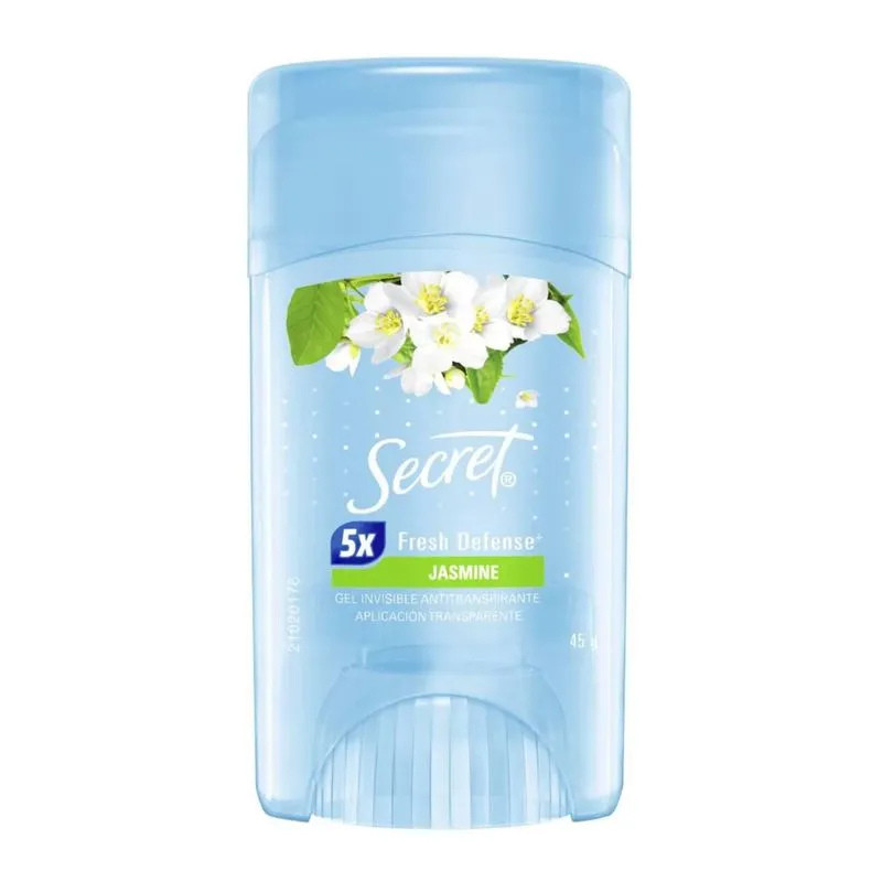 Desodorante Stick Gel Secret Jasmine 48h 45g