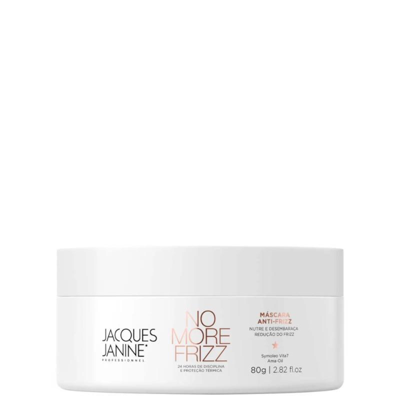 Máscara Anti-frizz Jacques Janine No More Frizz 80g