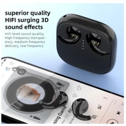 Fones de ouvido estéreo sem fio com Bluetooth e longa duração T70