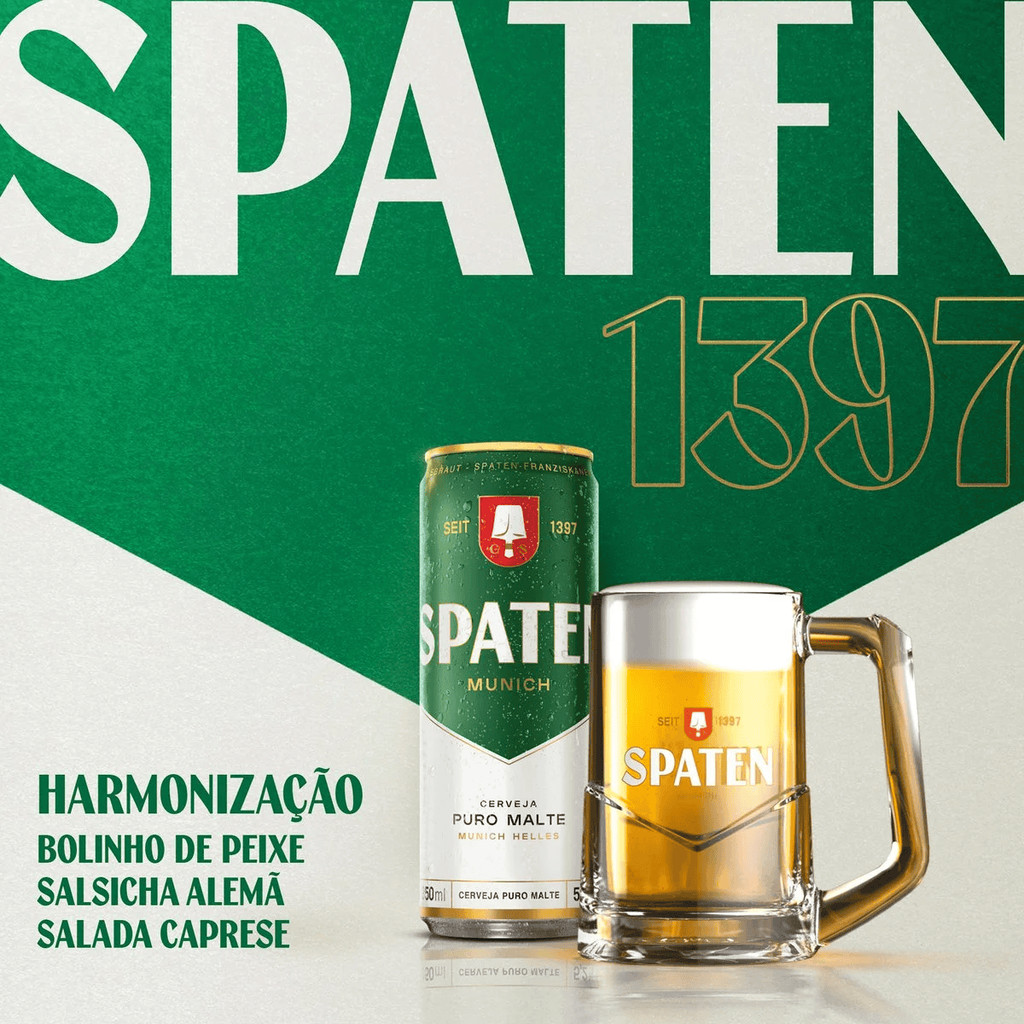 Spaten Puro Malte Cerveja Lata