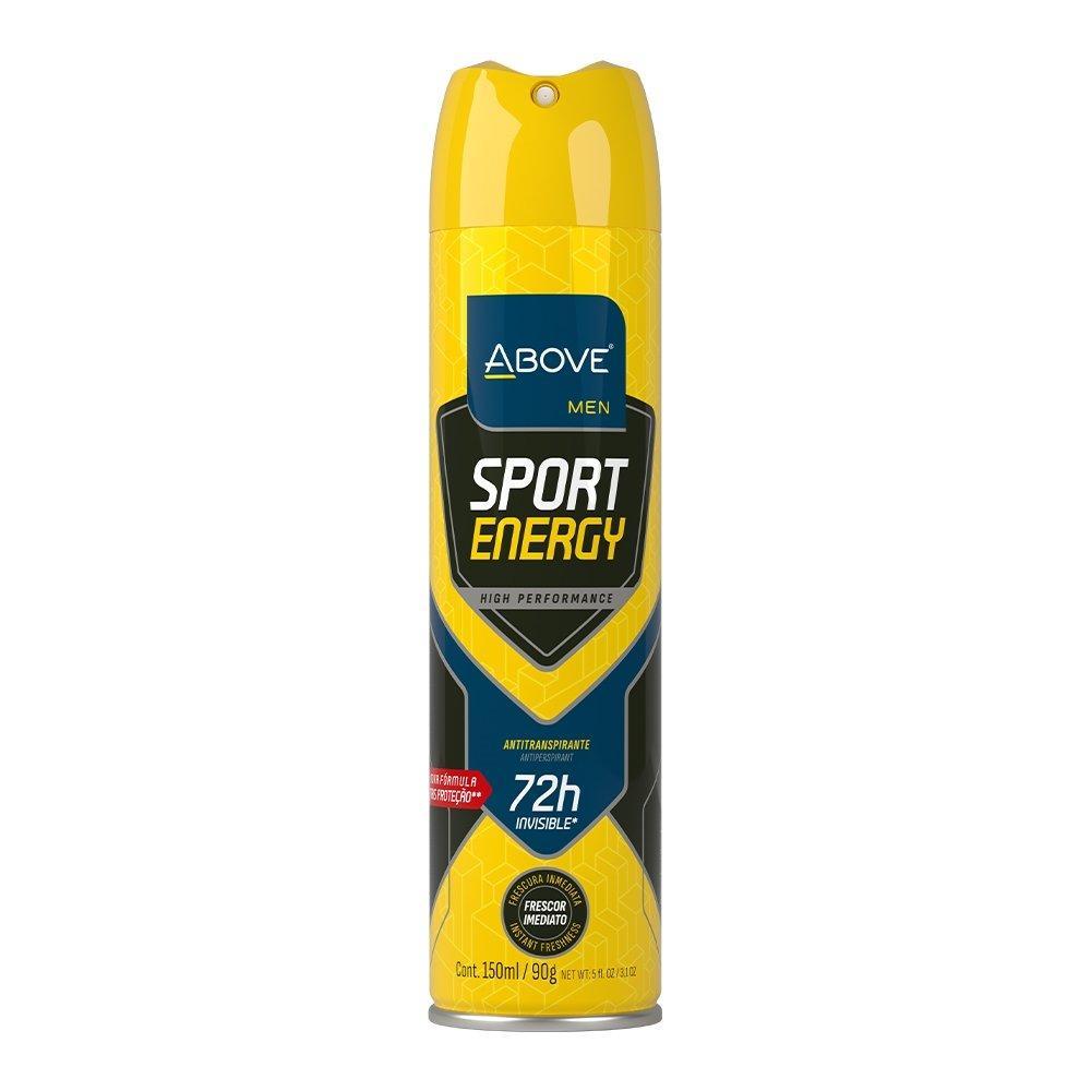 Desodorante Above Aerossol Men Energy Sport 150ml