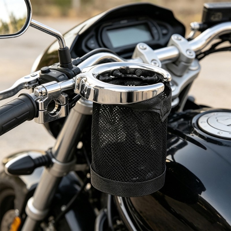 Bolsa Bebida Para Motocicleta Montada Guiador LC Borda Constante