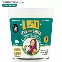 Lola Cosmetics Liso, Leve and Solto - Máscara Capilar - 230g