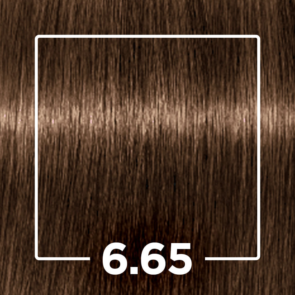 Tintura Profissional Igora Louro Escuro Marrom Dourado 6.65